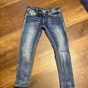 Rock Revival Blue Denim Jeans